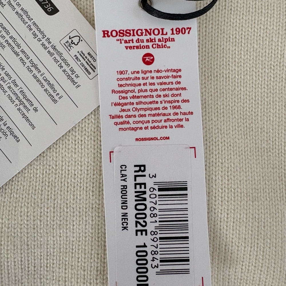 Rossignol Cream Knit Sweater - Picture 9 of 12